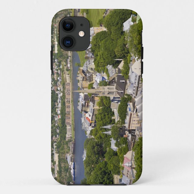 Capa Para iPhone Da Case-Mate Cidade de Quebec, Quebec, Canadá. Olhando para bai (Verso)
