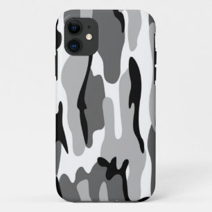 Capa Para iPhone Da Case-Mate Cinza E Camuflagem Preta iPhone 5G Case