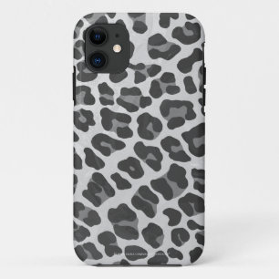 Capa Para iPhone Da Case-Mate Cinza-leopardo e Impressão-luz