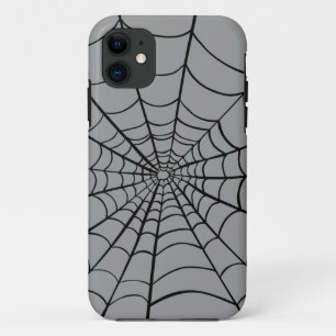 Capa Para iPhone Da Case-Mate Cinza Spider Web