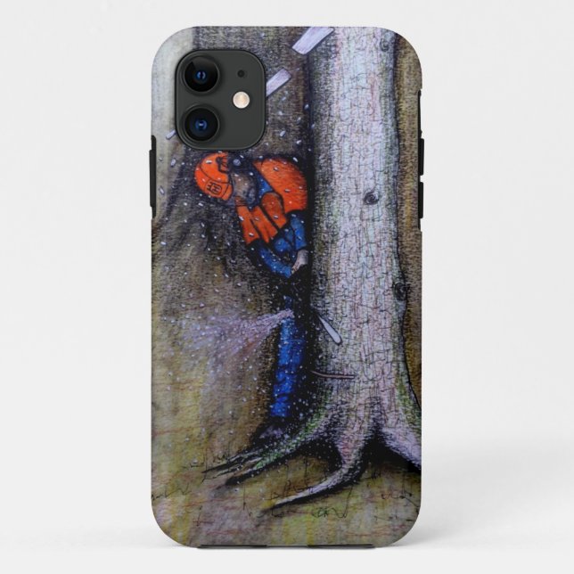 Capa Para iPhone Da Case-Mate cirurgião arborista husqvarna (Verso)