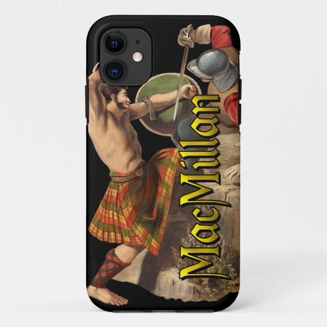 Capa Para iPhone Da Case-Mate Clan MacMillan Old Scotland Case (Verso)