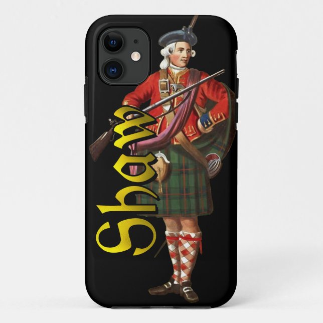 Capa Para iPhone Da Case-Mate Clan Shaw Old Scotland Case (Verso)