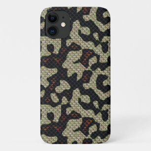 Capa Para iPhone Da Case-Mate Cobra, réptil, como Impressão de Textura Digital