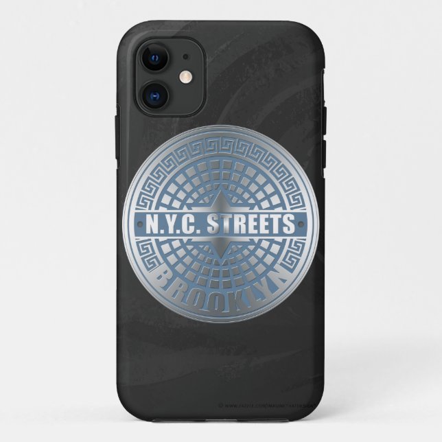 Capa Para iPhone Da Case-Mate Cobrir Brooklyn Blue (Verso)