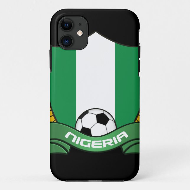 Capa Para iPhone Da Case-Mate Cobrir do iPhone 5 do futebol de Nigéria (Verso)