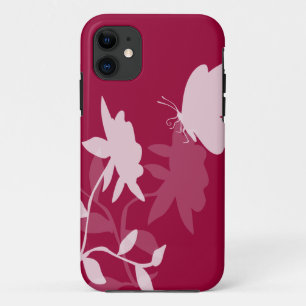 Capa Para iPhone Da Case-Mate Cobrir do iphone da borboleta e das flores