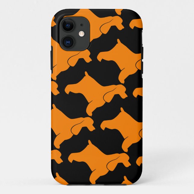 Capa Para iPhone Da Case-Mate Cocker Spaniel Laranja (Verso)