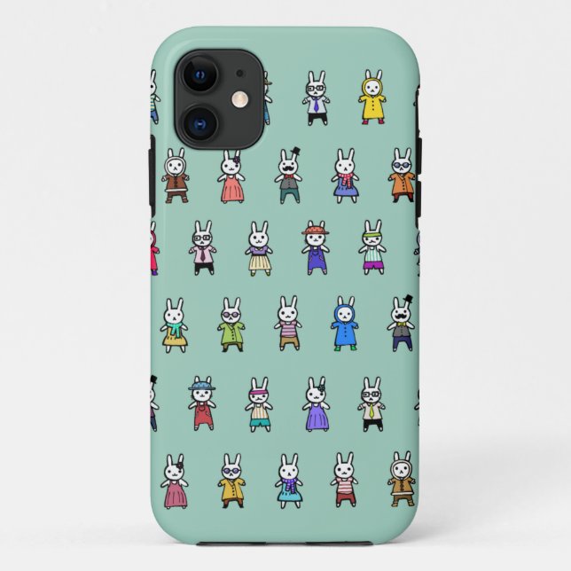 Capa Para iPhone Da Case-Mate Coelhos! (Verso)