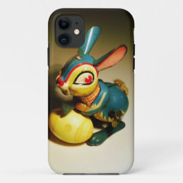 Capa Para iPhone Da Case-Mate coelhos toalha e ovo amarelo páscoa