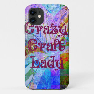 Capa Para iPhone Da Case-Mate Col louco da senhora Azul Roxo Borboleta Chevron