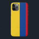 Capa Para iPhone Da Case-Mate colônia<br><div class="desc">Bandeira da Colômbia. A bandeira da Colômbia foi adotada em 26 de novembro de 1861. É um tricolor horizontal de amarelo, azul e vermelho. A faixa amarela ocupa a metade superior da bandeira e o azul e o vermelho ocupam um quarto do espaço cada. As faixas horizontais (de cima para...</div>