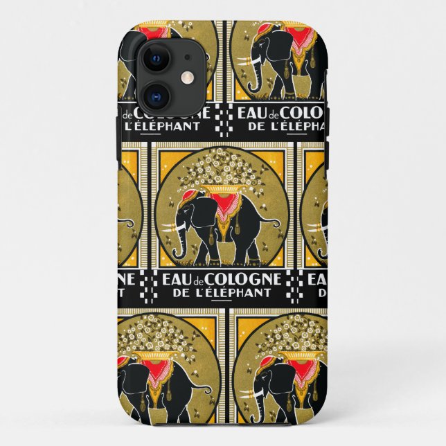 Capa Para iPhone Da Case-Mate Colônia de L'Elephant de 1925 (Verso)