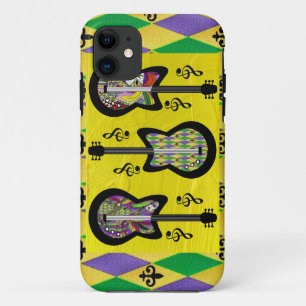 Capa Para iPhone Da Case-Mate Colorido Mardi Gras Guitars