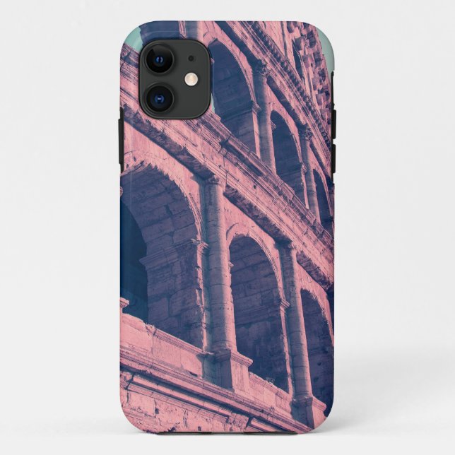 Capa Para iPhone Da Case-Mate Colósio em Roma. Romano monumental de três níveis (Verso)