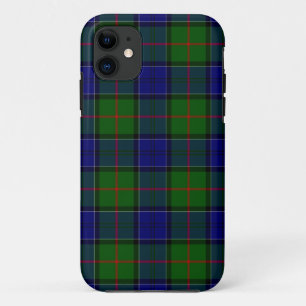 Capa Para iPhone Da Case-Mate Colquhoun tartan xadrez verde azul