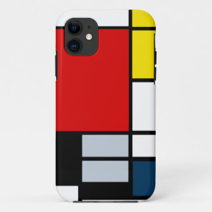 Capa Para iPhone Da Case-Mate Composição alta do Res Piet Mondrian