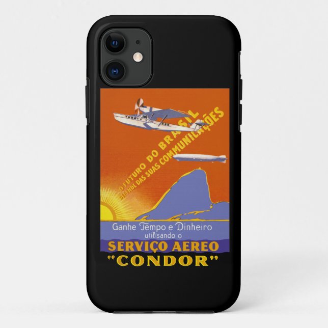 Capa Para iPhone Da Case-Mate Condor ~ Serviço Aéreo Brasileiro (Verso)