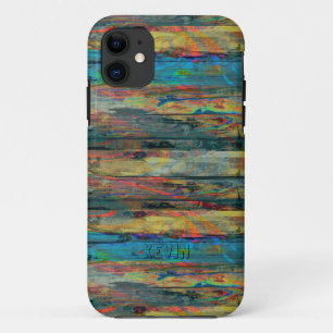 Capa Para iPhone Da Case-Mate Conselhos De Madeira Pintados Antigos