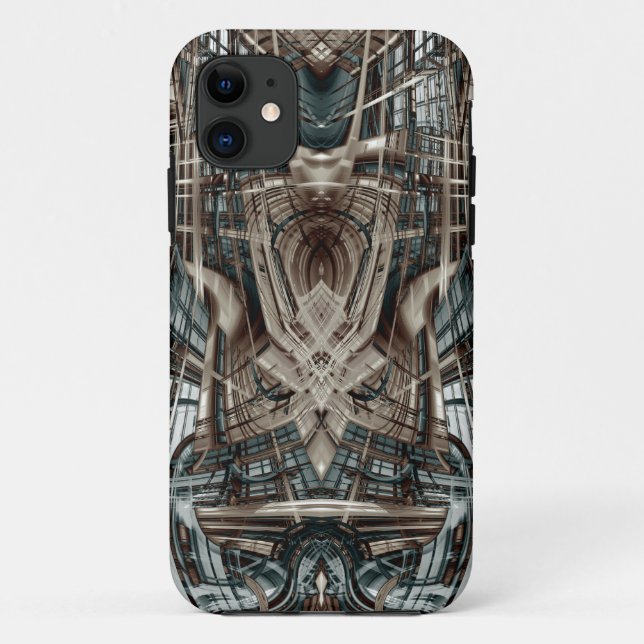 Capa Para iPhone Da Case-Mate Construção de fantasia futurística (Verso)
