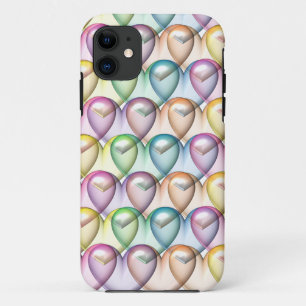 Capa Para iPhone Da Case-Mate corações de valentine 3d dia dos namorados