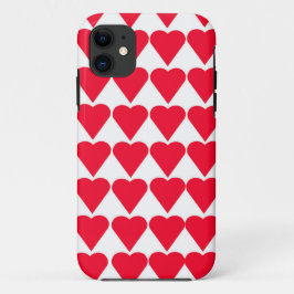 Capa Para iPhone Da Case-Mate Corações Vermelhos