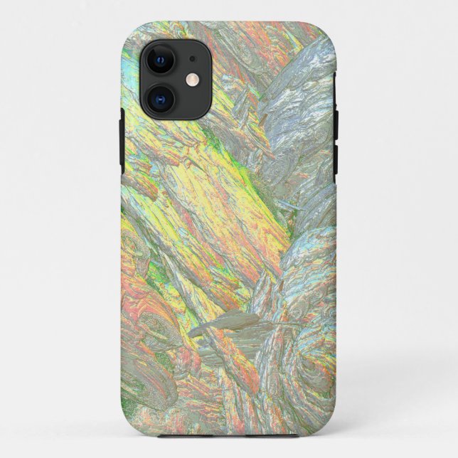 Capa Para iPhone Da Case-Mate Cores iridescentes de Shell (Verso)