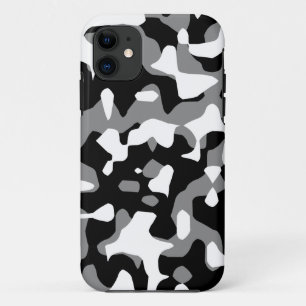 Capa Para iPhone Da Case-Mate Corey Tiger 80s Camuflagem Neon (Cinza)