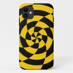 Capa Para iPhone Da Case-Mate Corey Tiger 80s Neon Op Art (Laranja)