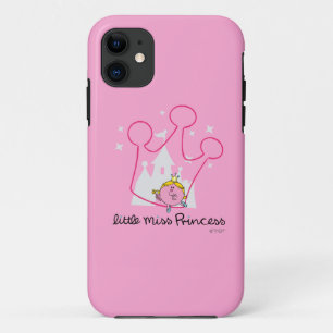Capa Para iPhone Da Case-Mate Coroa cor-de-rosa gigante pequena da senhorita