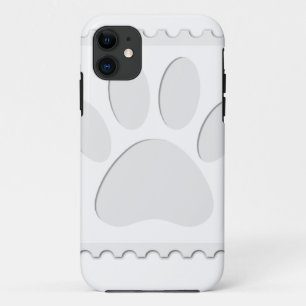 Capa Para iPhone Da Case-Mate Cortar Impressão de Pata de Cão