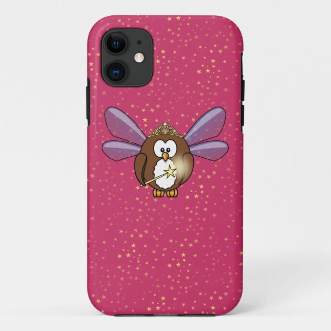 Capa Para iPhone Da Case-Mate coruja do país das fadas (Verso)