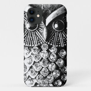 Capa Para iPhone Da Case-Mate Coruja Jewelled chamativo do metal