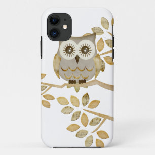 Capa Para iPhone Da Case-Mate Coruja larga dos olhos no caso da árvore
