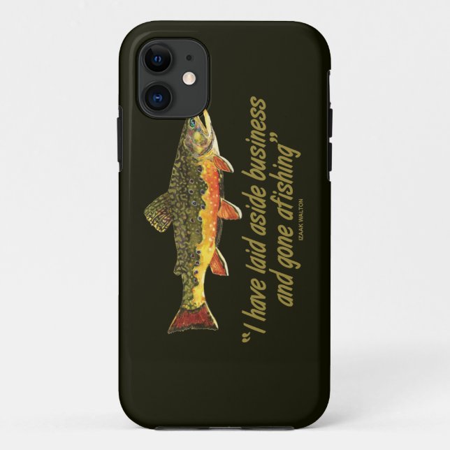Capa Para iPhone Da Case-Mate Cotação de Pesca Familiar (Verso)