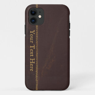 Capa Para iPhone Da Case-Mate Couro antigo do falso do livro, olhar retro do