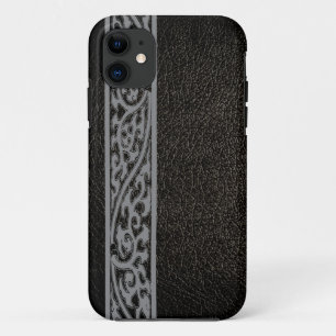 Capa Para iPhone Da Case-Mate Couro Preto