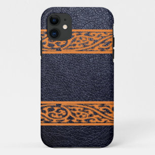 Capa Para iPhone Da Case-Mate Couro Preto Moderno
