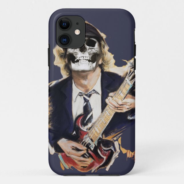 CAPA PARA iPhone DA Case-Mate CRÂNIO DE AC/DC (Verso)