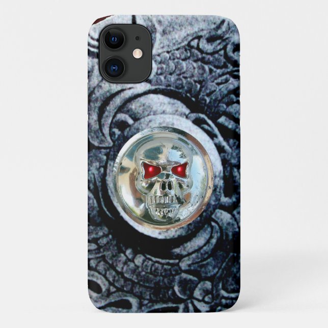 CAPA PARA iPhone DA Case-Mate CRÂNIO DE CROMA COM FANTASIA GRIFFINS (Verso)