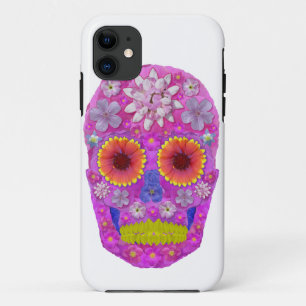 Capa Para iPhone Da Case-Mate Crânio de Flor 2