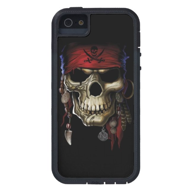 Capa Para iPhone Da Case-Mate Crânio do pirata (Traseira)