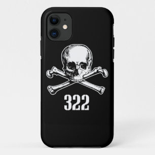 Capa Para iPhone Da Case-Mate Crânio e ossos 322