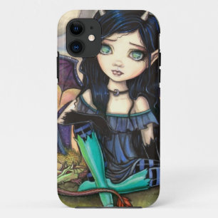 Capa Para iPhone Da Case-Mate Criança Dragão Cuge Fada Olho Grande e Dragão