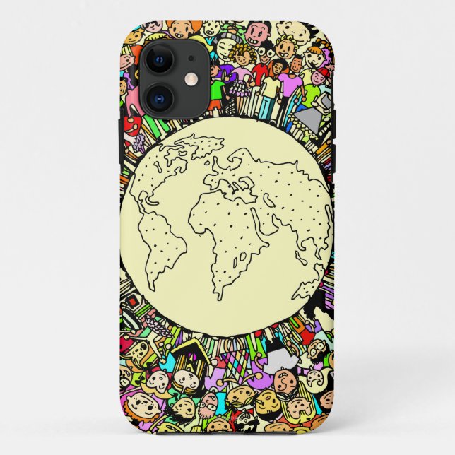 Capa Para iPhone Da Case-Mate Crianças do Mundo (Verso)