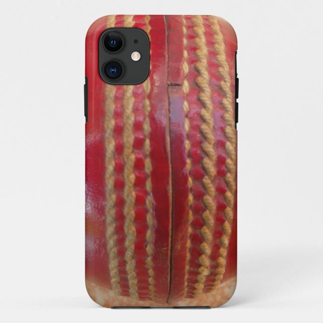 Capa Para iPhone Da Case-Mate Crimson Stitch Focus: Fechamento do coração do crí (Verso)