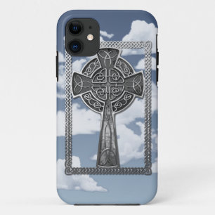 Capa Para iPhone Da Case-Mate Cruz gasta do metal