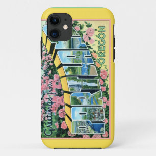 Capa Para iPhone Da Case-Mate Cumprimentos da letra de Portland Oregon grandes