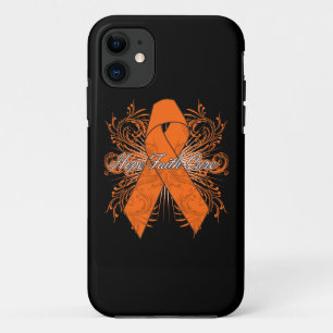 Capa Para iPhone Da Case-Mate Cura de fé da esperança do Flourish da leucemia
