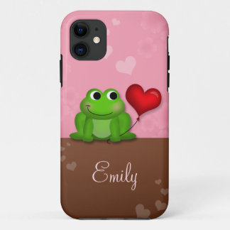 Capa Para iPhone Da Case-Mate Cute Froggy Heart Balloon iPhone 5 Case
